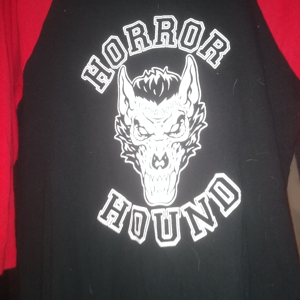 Horror Hound convention shirt women's xl